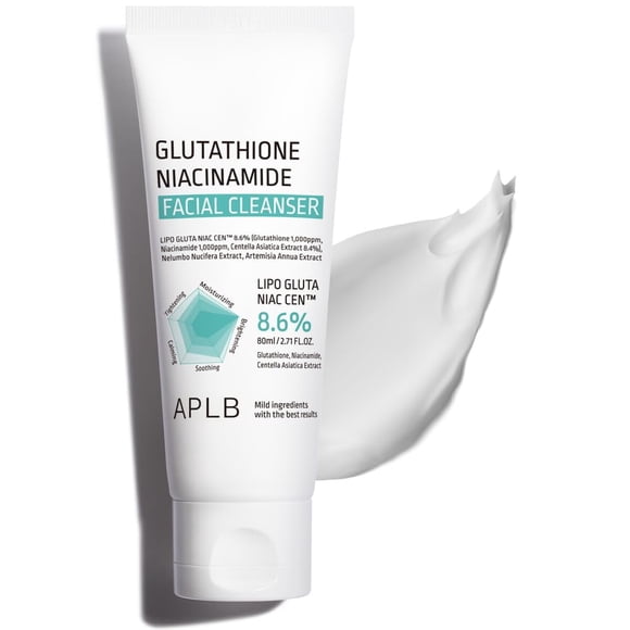 Limpiador Facial APLB Glutatión Niacinamida 80ml Lipo Gluta