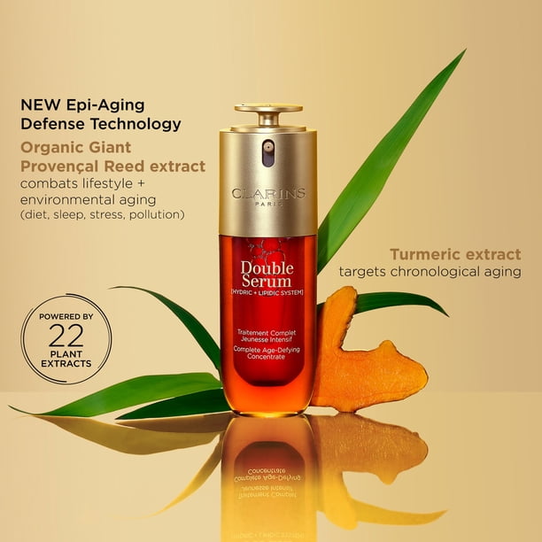 Serum Clarins Double Serum Antienvejecimiento de 24 horas de