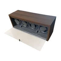 Ioensy - Watch Winder Box 4 Ranuras Motor Silencioso Caja De Reloj De Madera Para Relojes Mecánicos