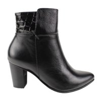 Botín Exs Fiesta Cuero Negro