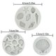 thumbnail image 2 of Molde de Silicona Tema Marino GeoGeoDIY 3 Piezas para Fondant y Pasteles, 2 of 7