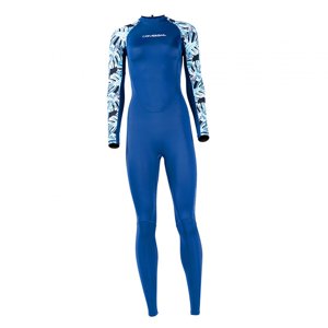 Ioensy - Traje De Neopreno Para Mujer, Traje Húmedo De Secado Rápido De Manga Larga Para Surf, Deportes Acuáticos, Buceo M Azul