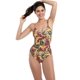 thumbnail image 1 of Traje de baño enterito con cheeky estampado Talla S, 1 of 3