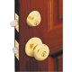 thumbnail image 2 of Pomo de puerta y cerrojo SCHLAGE Plymouth, latón brillante, 44 mm, 2 of 3