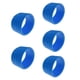 thumbnail image 5 of 5 Paquetes De Anillo De Agarre De Raqueta De Tenis, Banda De Agarre De Bádminton Absorbente De Sudor, Azul, 5 of 5