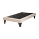 thumbnail image 3 of Base de cama europea 1.5 plaza 105x200 con Respaldo Felpa Beige, 3 of 3