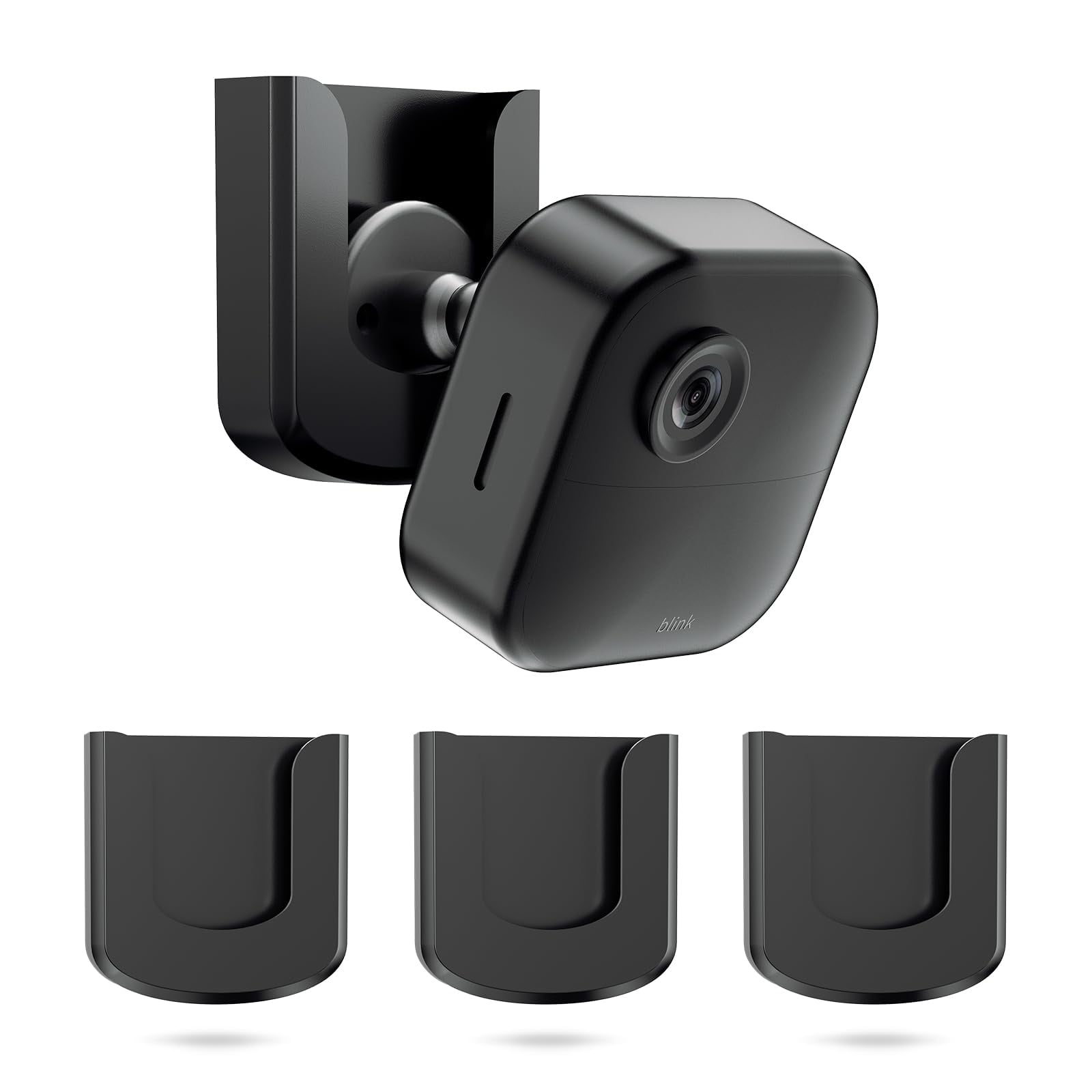 Soporte Para Cámara Hibezos Sin Taladro Para Blink Outdoor, Paquete De 3