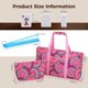 thumbnail image 3 of Set de Mahjong Kyerlish de 166 fichas con bolsa de transporte rosa, 3 of 9