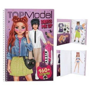 Tienda Lillifee - Topmodel Cuaderno Dress Me Up Grande Rebel Kitty