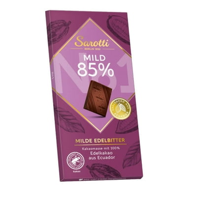 Chocolate Amargo 85% 100 G Sarotti