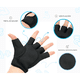 thumbnail image 4 of Guantes Deportivos Ejercicio Crossfit Sin Dedos Unisex Talla S, 4 of 8