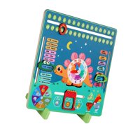 Bothyi - Calendario De Madera Reloj Juguete Educativo De Aprendizaje Temprano Para Niño Preescolar Grande
