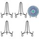 thumbnail image 1 of Soporte para Platos vivinin de 15 cm Metal 4 Unidades Negro, 1 of 7