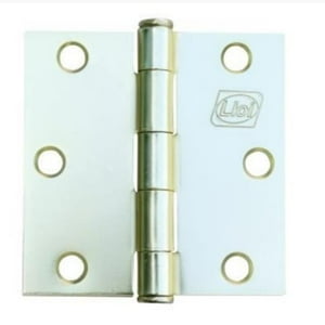 Bisagra L-88 Bronceada 2 Un. 3X3"" - Lioi