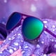 thumbnail image 5 of Gafas de sol goodr Mach G moradas con espejo verde y protección UV400, 5 of 5
