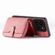 thumbnail image 5 of Funda Tipo Cartera con Correa Cruzada para Xiaomi 14 Pro Protección Contra Golpes Rosa, 5 of 6