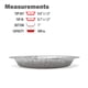 thumbnail image 2 of Pie Pans Fig & Leaf Premium, papel de aluminio de 23 cm, paquete de 60, 2 of 8