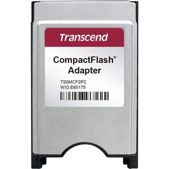 Adaptador PCMCIA ATA para tarjeta CF2 Transcend
