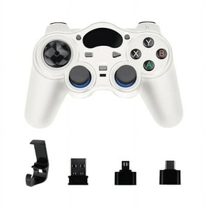 Controlador De Juego Inalámbrico Aaronmei Usb 2.4G Blanco