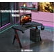 thumbnail image 2 of Escritorio Gamer Con Luces 140x60x73cm Negro By LuBabycas, 2 of 8