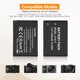thumbnail image 3 of Batería LORDONE LP-E17 1550 mAh para Canon EOS R8 R10 R50 R100, 3 of 8
