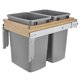 thumbnail image 1 of Bote de Basura Rev-A-Shelf 4WCTM-18BBSCDM2 Doble Extraíble 33L, 1 of 9