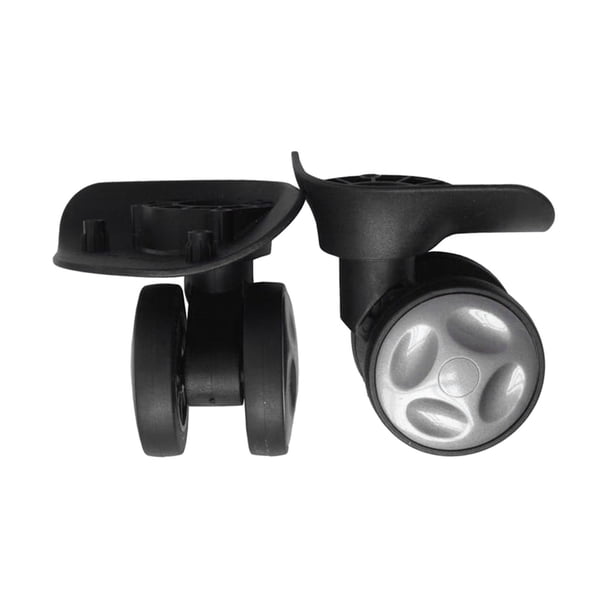 Ruedas giratorias para maleta de equipaje de 2 uds, reemplazo de rueda giratoria, ruedas para maleta de viaje, juego de reparación de rodamientos para Estilo A