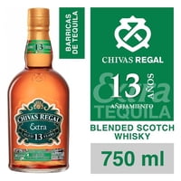 Whisky Blended Scotch Extra 13 Años 40° Botella 750 Ml Chivas Regal