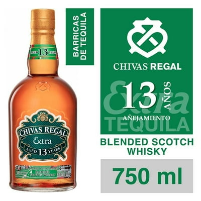 Whisky Blended Scotch Extra 13 Años 40° Botella 750 Ml Chivas Regal