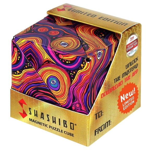 Puzzle Cube Shashibo Seasonal Halloween Hypnótico Digital