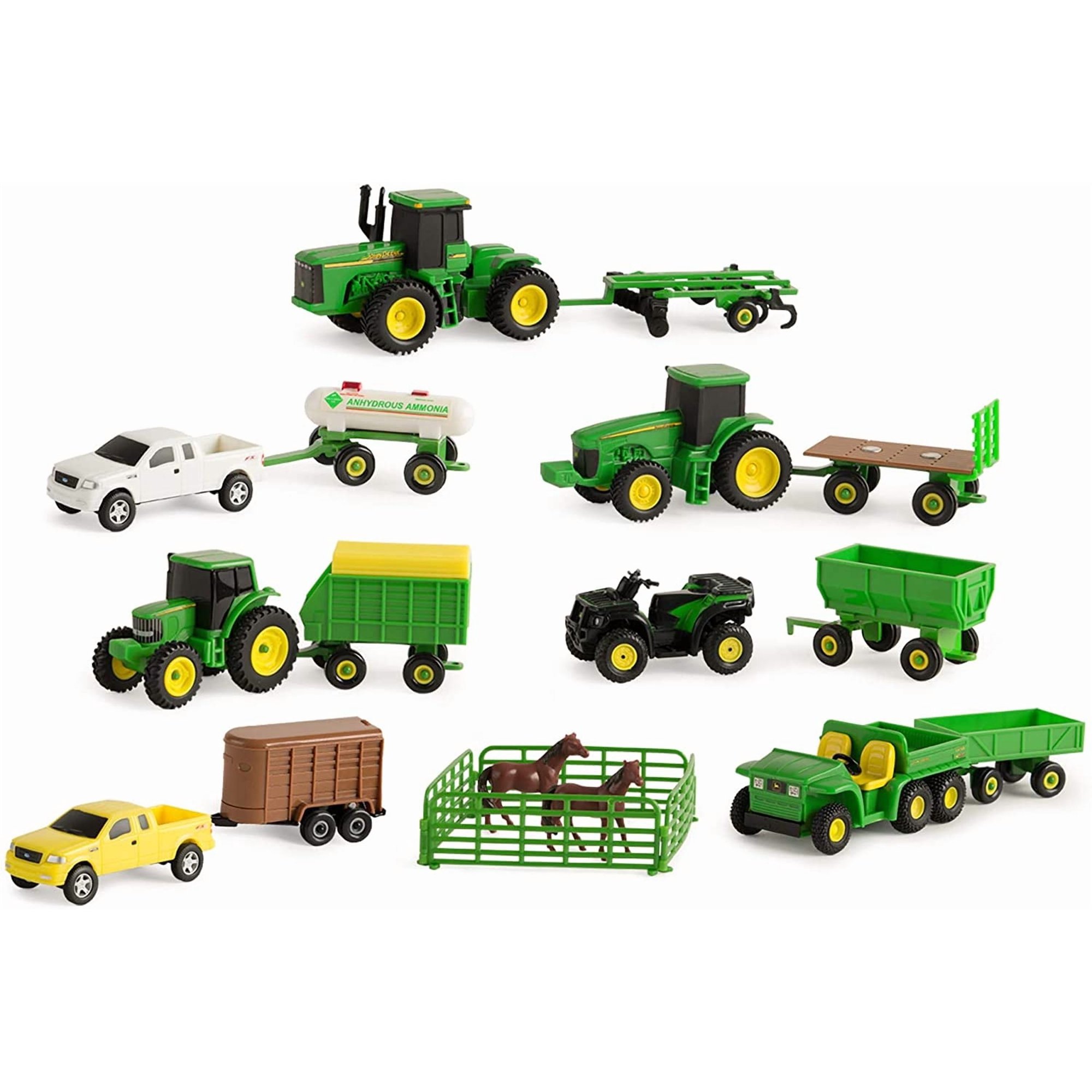 Conjunto De Valores Del Vehiculo John Deere Tomy