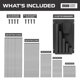 thumbnail image 3 of Porta Bridas Iron Forge Tools – Organizador de taller, 3 of 9