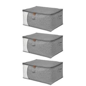 Carry All - Pack 3 Bolso Organizador Almacenaje Jumbo 85 Lts. Bolsa Ropa