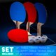 thumbnail image 2 of Set de tenis de mesa Franklin Sports para 4 jugadores con pala y pelota, 2 of 9
