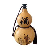 Bothyi - Jarra Botella De Calabaza Con Borla Cuerda Cadera De Gran Capacidad Para Exteriores