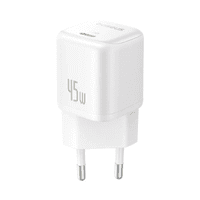 Cargador Rápido Baseus Picogo Gan6 Usb C 45W Blanco