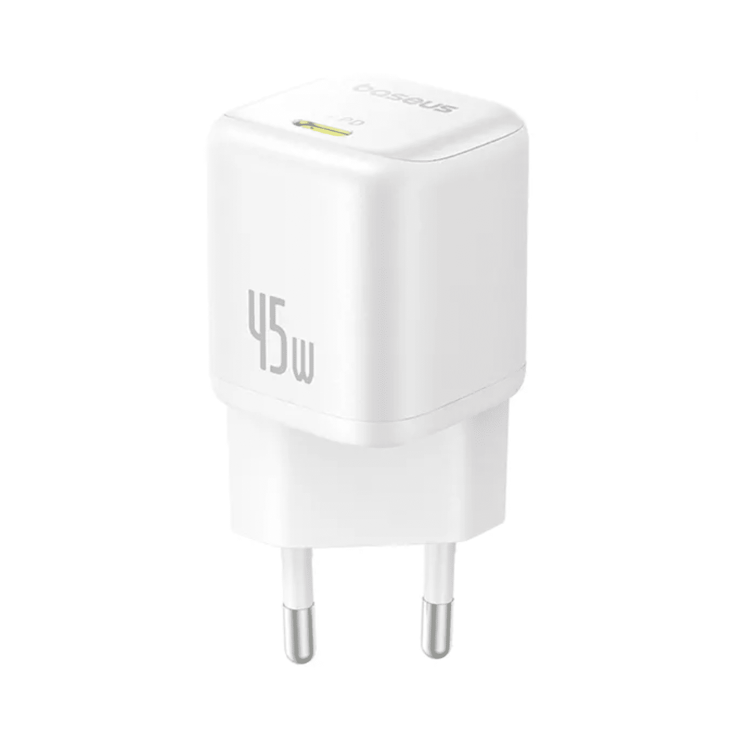 Cargador Rápido Baseus Picogo Gan6 Usb C 45w Blanco