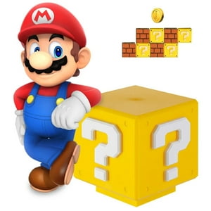 Citohome - Lámpara Luces Led Mario Bros Nintendo Cubo Con Sonido
