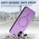 thumbnail image 2 of Magnetic Slim Case for Samsung Galaxy A06 with Camera Guard & Anti-Scratch Back Purple, 2 of 5