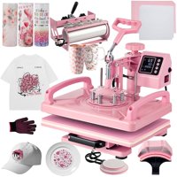 Máquina De Prensado En Caliente Hitgrand, Vaso 5 En 1 De 30 Ml Para Camisetas