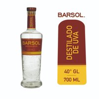 Licor Destilado De Uva 40° Botella 700 Ml Barsol