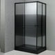 thumbnail image 1 of Shower Rectangular Strava Negro 120x80cm con Receptáculo, 1 of 8