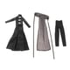 thumbnail image 2 of 1/6 Ni?os Mu?ecas Trajes De Abrigo De Viento Para Mu?ecas Ropa Casual Negro Conjunto Completo, 2 of 5