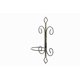 thumbnail image 2 of Macetero de Pared ORE LB-1717 Hierro Negro y Dorado 13 cm, 2 of 6