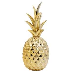 Magideal - Decoración De Piña De Cerámica, Regalos De Adorno De Piña, Estatua De Decoración De Piña Para El Hogar, Librería, Mesa, Decoración De Oficina, Acentos
