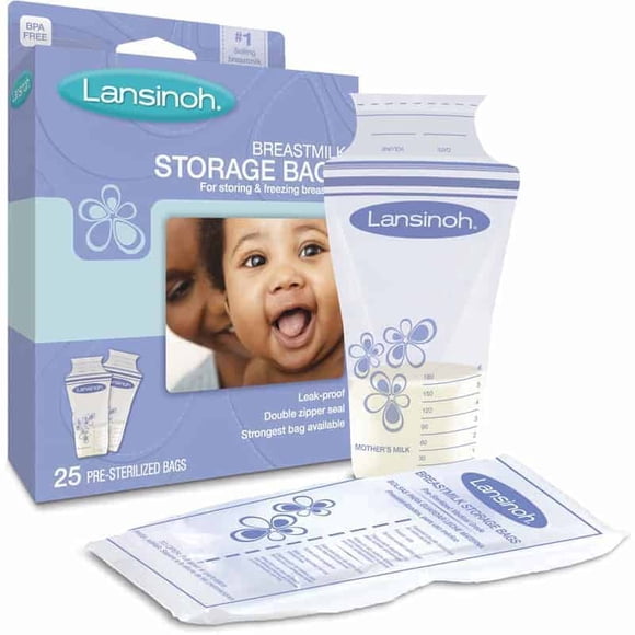 Bolsa para Guardar Leche Materna 25 unid