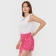 thumbnail image 4 of Skort Mujer Nudo Print Portugal Rosado Corona, 4 of 5