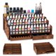 thumbnail image 1 of Caddy OPHIR 98 Agujeros Organizador de Pinturas de Madera con Acabado Nogal, 1 of 6