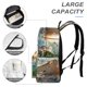 thumbnail image 4 of El Arca de Noé-theme Backpack, Campus style schoolbag Bookbag with Adjustable Shoulder Straps And Large Zip Compartment, Unisex Travel Bags.42x30x15cm, 4 of 6
