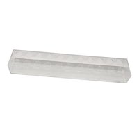 Magideal - Florero De Acrílico Rectangular, Maceta Moderna, Maceta, Arreglo De Flores Para Restaurante, Sala De Estar, Mesa, Centro De Mesa, Decoración De , 55Cmx10Cmx6.5Cm